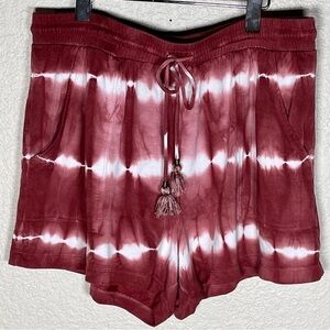 Knox Rose Tie Dye lounge shorts size L